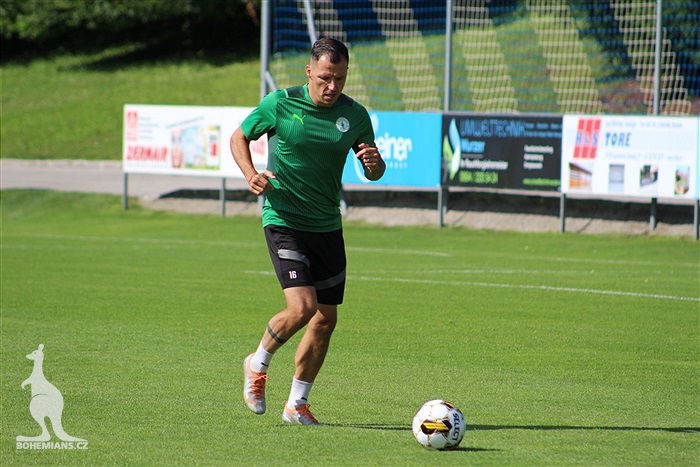 Bohemka si na soustředění v Rakousku poprvé zatrénovala