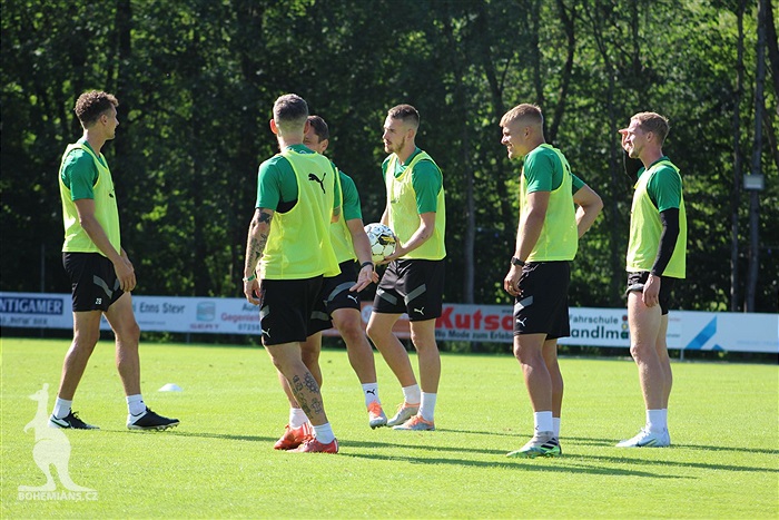 Bohemka si na soustředění v Rakousku poprvé zatrénovala