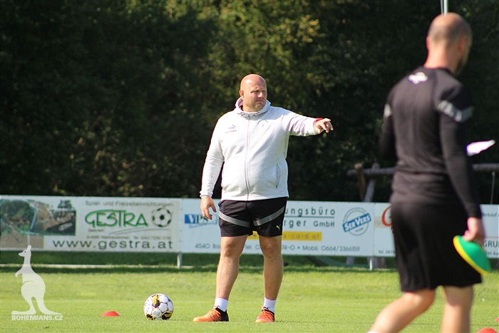 Bohemka si na soustředění v Rakousku poprvé zatrénovala