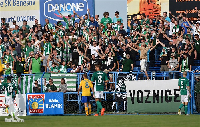 Benešov - Bohemians 1:5 (0:3)