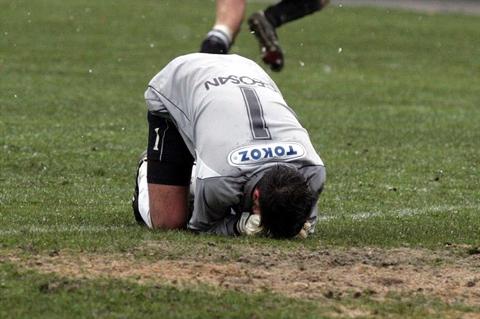 Smutek mladého gólmana  (Prachatice - Bohemians, podzim 2004)