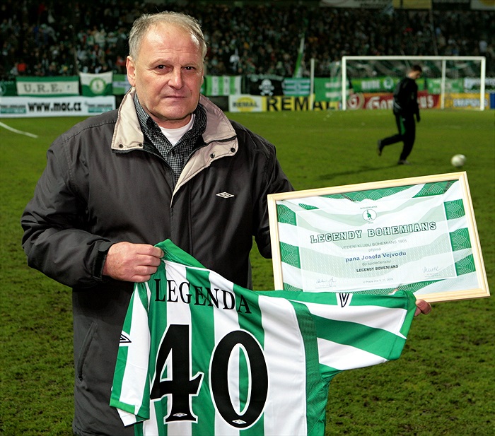 Společenství legend Bohemians se rozšířilo o Josefa Vejvodu.