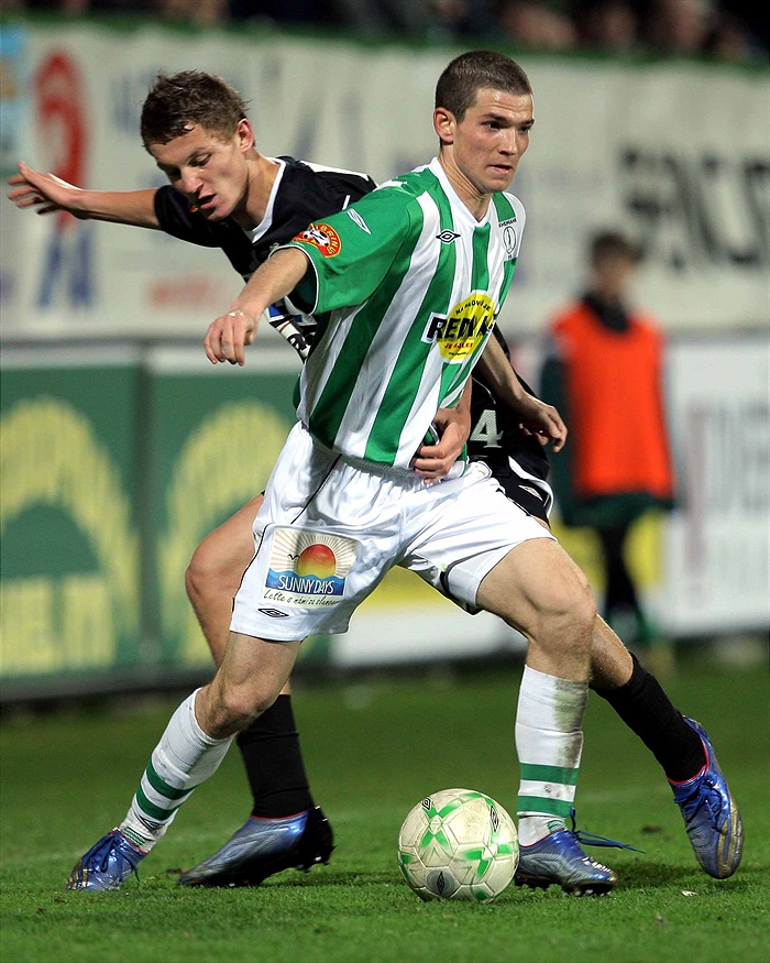 David Bartek odehrál na levém kraji slušný zápas.