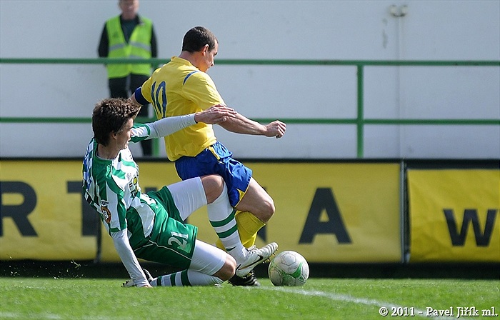 Bohemians 1905 B - Benešov 2:2 (1:2)