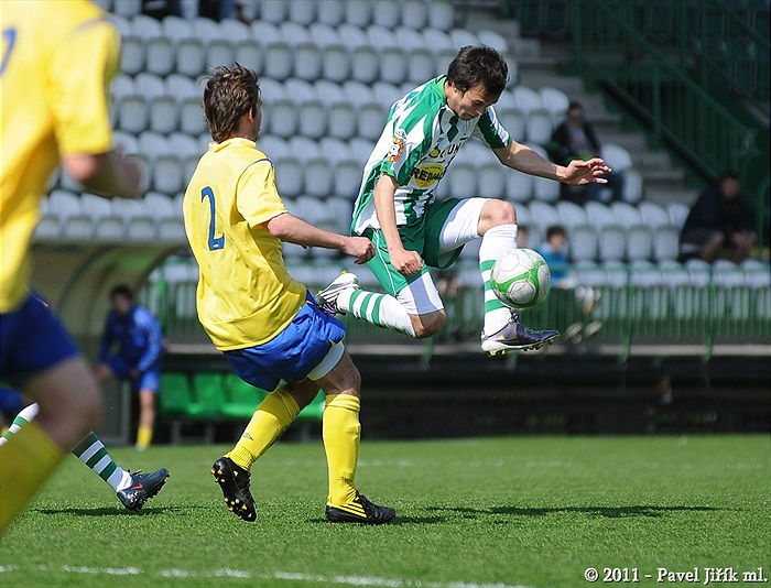 Bohemians 1905 B - Benešov 2:2 (1:2)