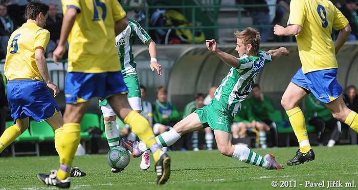 Bohemians 1905 B - Benešov 2:2 (1:2)