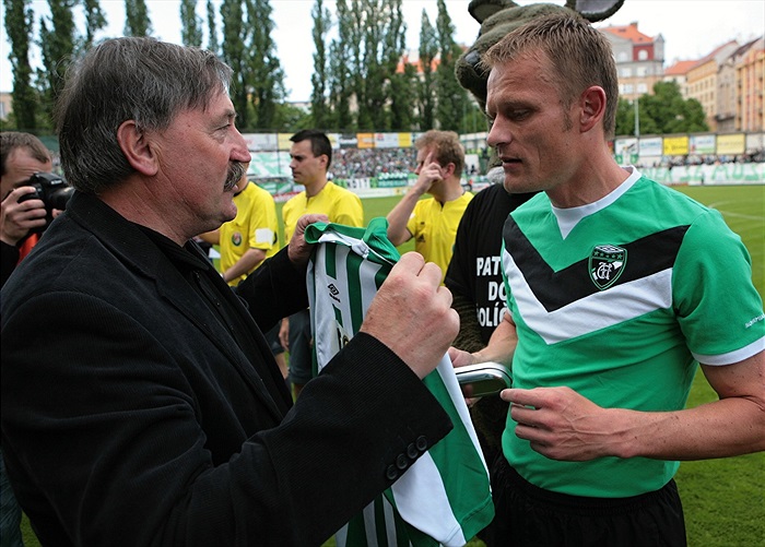 Poděkování Daliboru Slezákovi za služby Bohemce