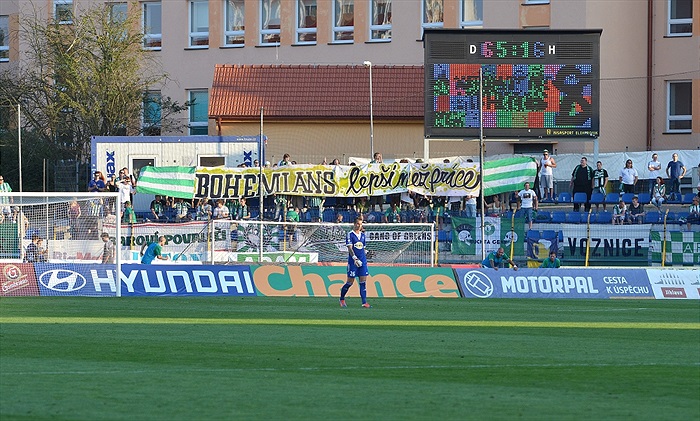 FC Vysočina Jihlava - Bohemians Praha 1905 1:2 (0:1)