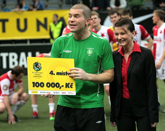 Tým Bohemky skončil na 4. místě a získal prémii 100 tisíc