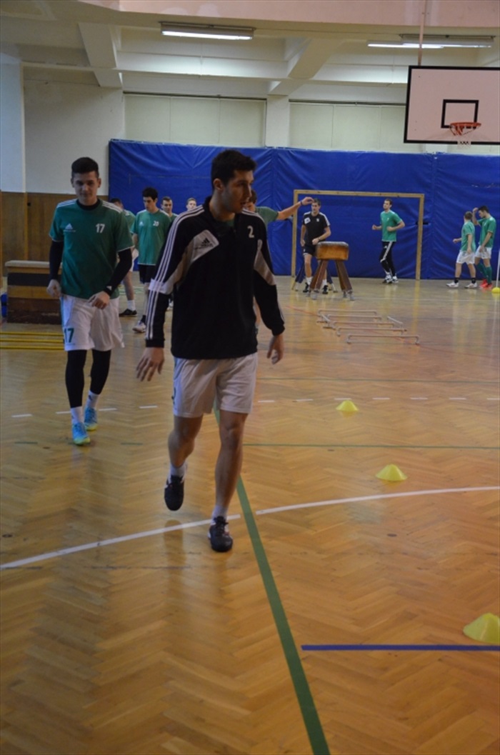 Odpolední trénink v Sokolovně Vršovice