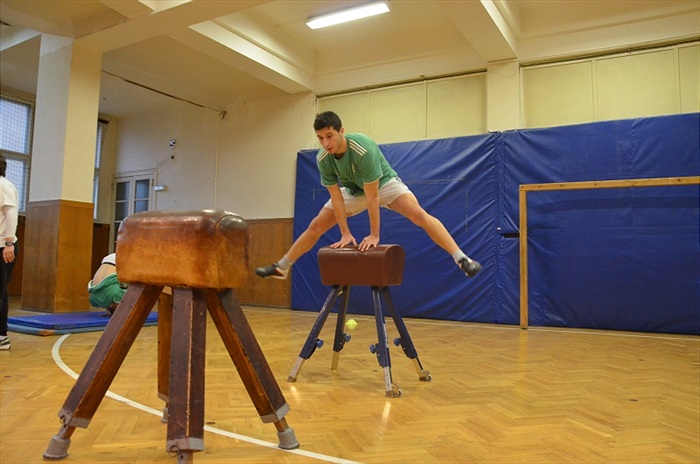 Odpolední trénink v Sokolovně Vršovice