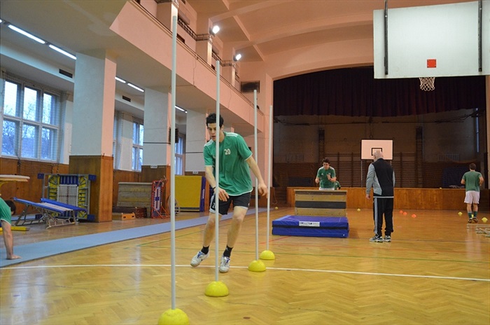 Odpolední trénink v Sokolovně Vršovice