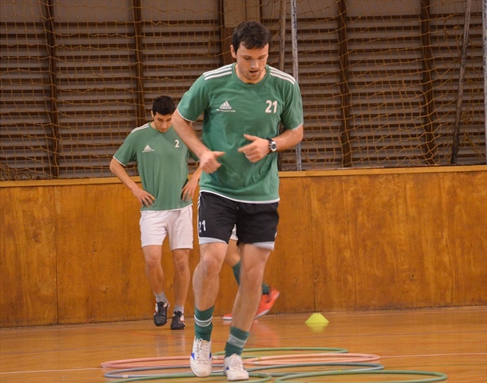 Odpolední trénink v Sokolovně Vršovice