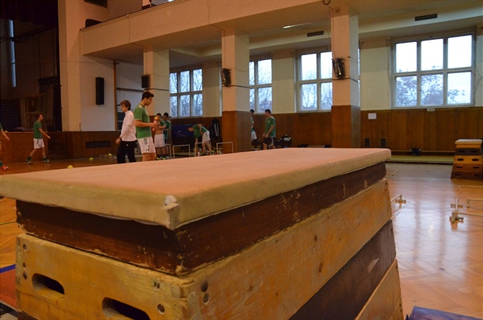 Odpolední trénink v Sokolovně Vršovice