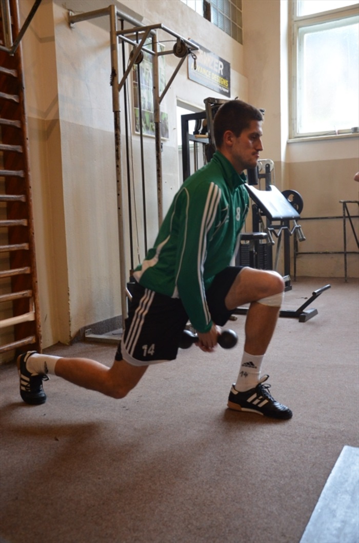 Odpolední trénink v Sokolovně Vršovice