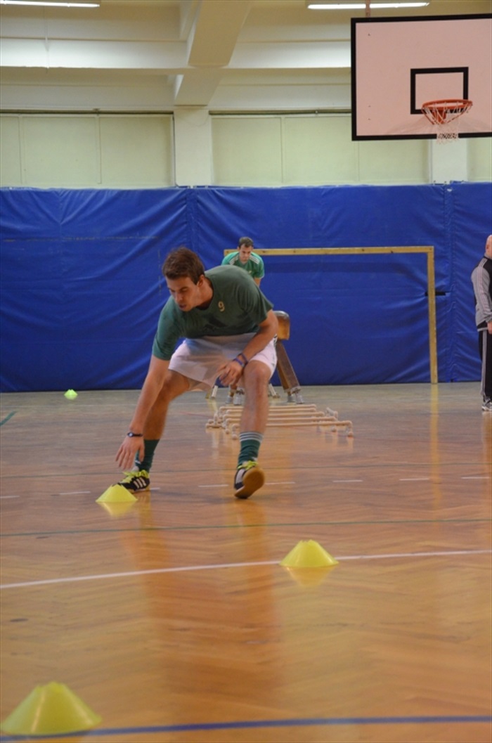 Odpolední trénink v Sokolovně Vršovice