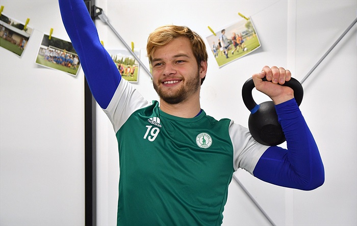 Páteční trénínk již s Matějem Pulkrabem