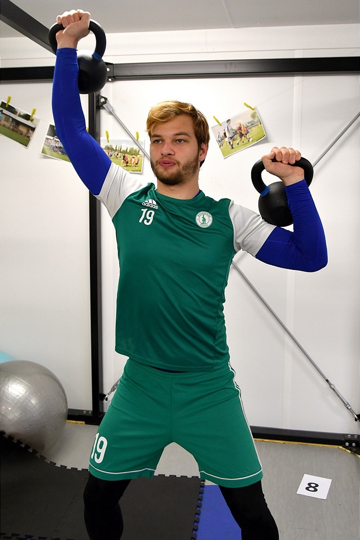 Páteční trénínk již s Matějem Pulkrabem