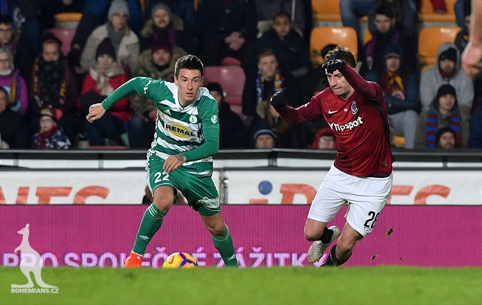 AC Sparta Praha - Bohemians Praha 1905 1:0 (0:0)