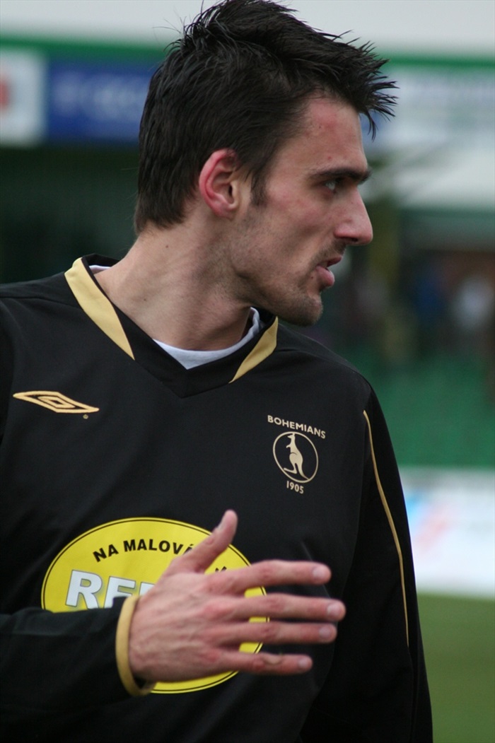 Vladimír Bálek v novém dresu. (foto:Hanička)