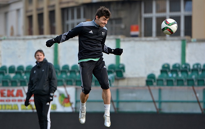 Čtvrteční trénink v Ďolíčku