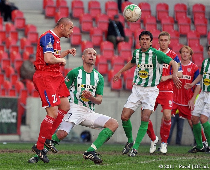 Bohemians 1905 - FC Zbrojovka Brno 2:1 (2:0)