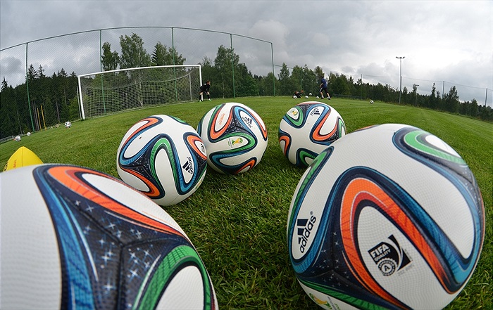 Brankářský trénink - Břízky, léto 2014