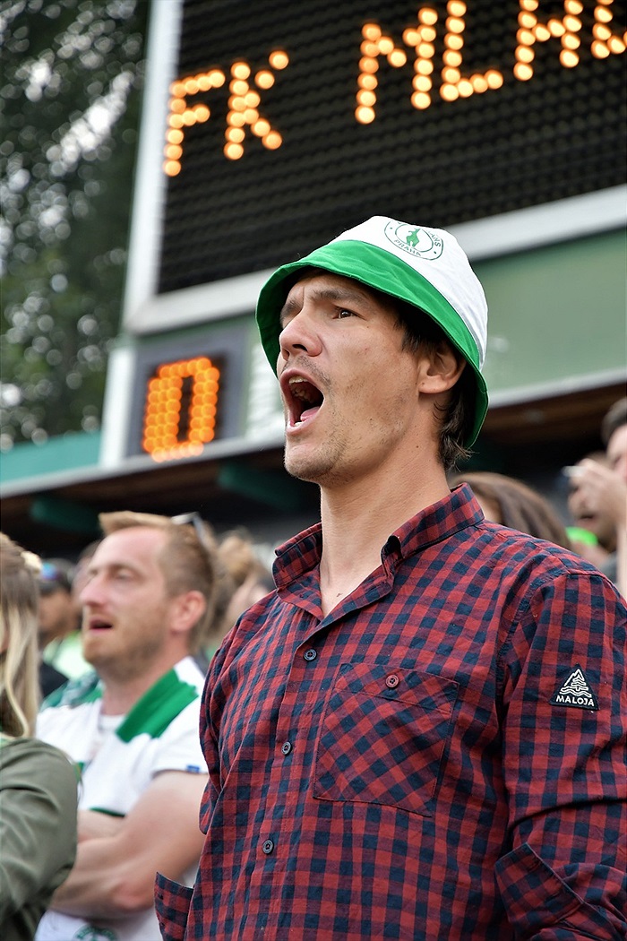 Dění na tribunách: Bohemians - Mladá Boleslav