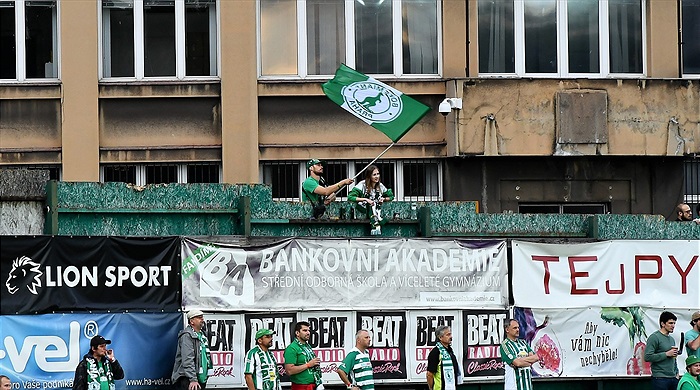 Dění na tribunách: Bohemians - Mladá Boleslav