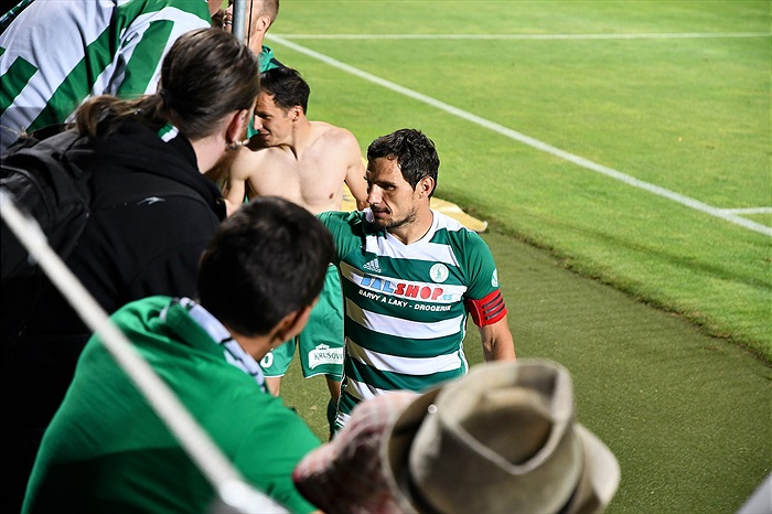 Dění na tribunách: Bohemians - Mladá Boleslav