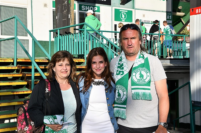 Dění na tribunách: Bohemians - Mladá Boleslav