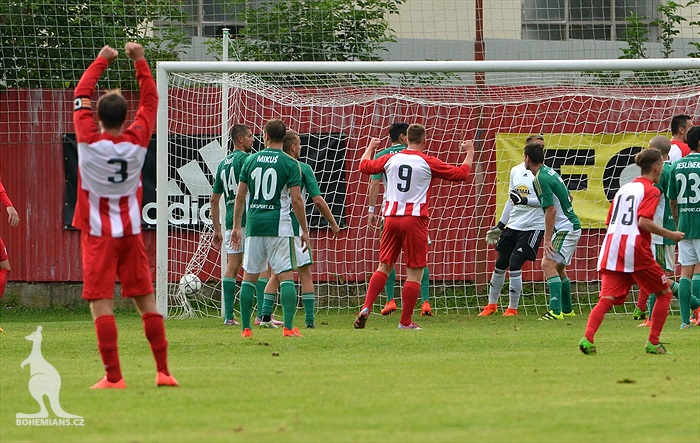 FK TJ Štěchovice - Bohemians Praha 1905 2:3 (1:1)