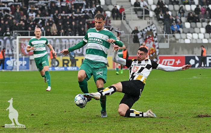 Hradec Králové - Bohemians 2:2 (1:0)