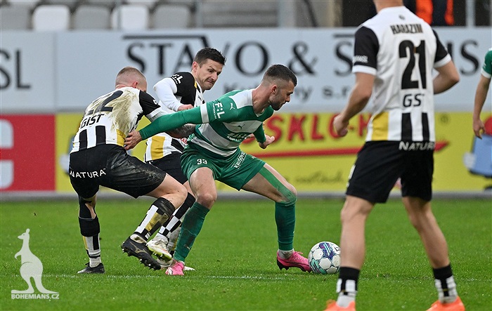 Hradec Králové - Bohemians 2:2 (1:0)