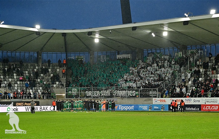 Hradec Králové - Bohemians 2:2 (1:0)
