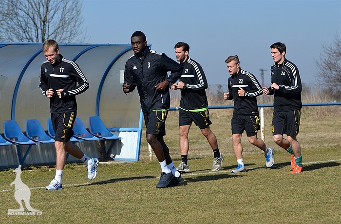 Trenér Klusáček vedl první trénink