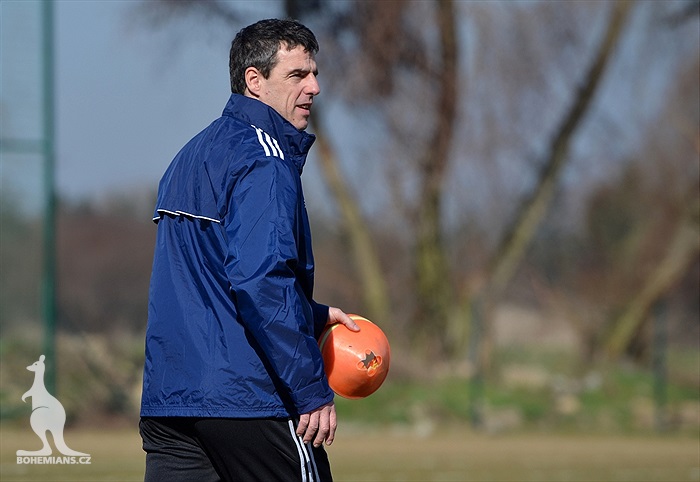 Trenér Klusáček vedl první trénink