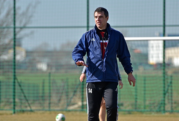Trenér Klusáček vedl první trénink