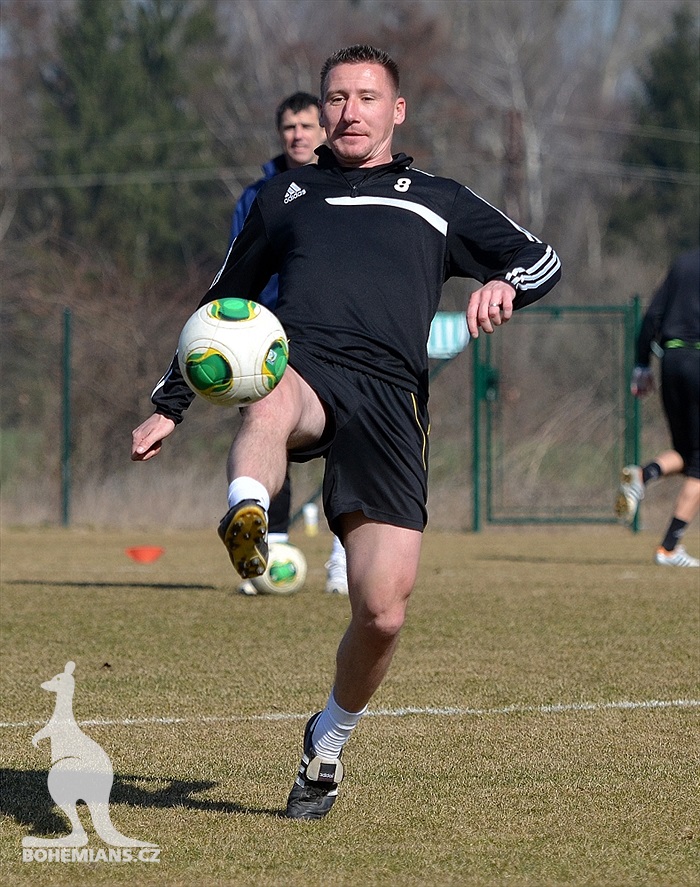 Trenér Klusáček vedl první trénink