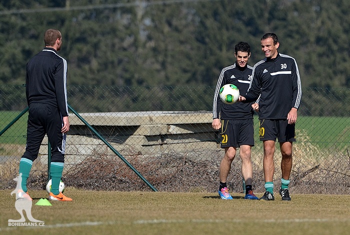 Trenér Klusáček vedl první trénink
