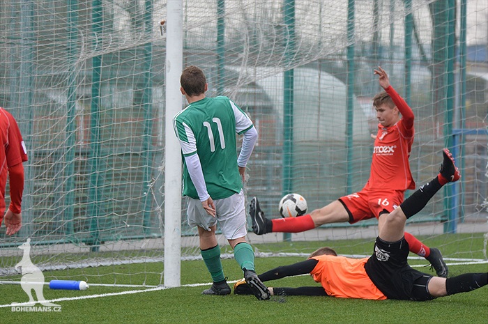 U16 Pardubice - Bohemians 1:4