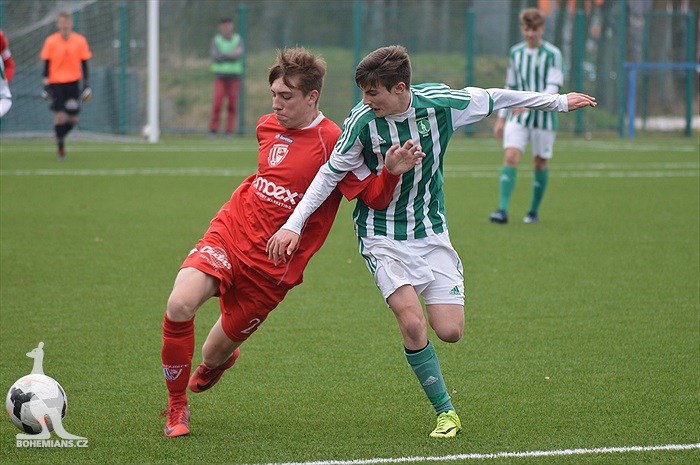 U16 Pardubice - Bohemians 1:4
