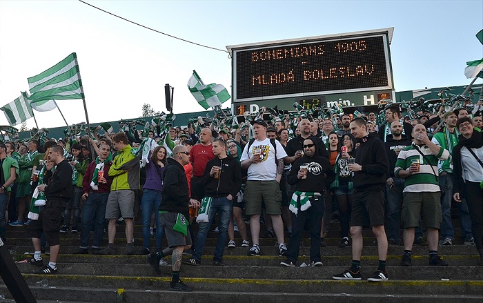 Bohemians Praha 1905 - FK Mladá Boleslav 1:1 (1:1) 