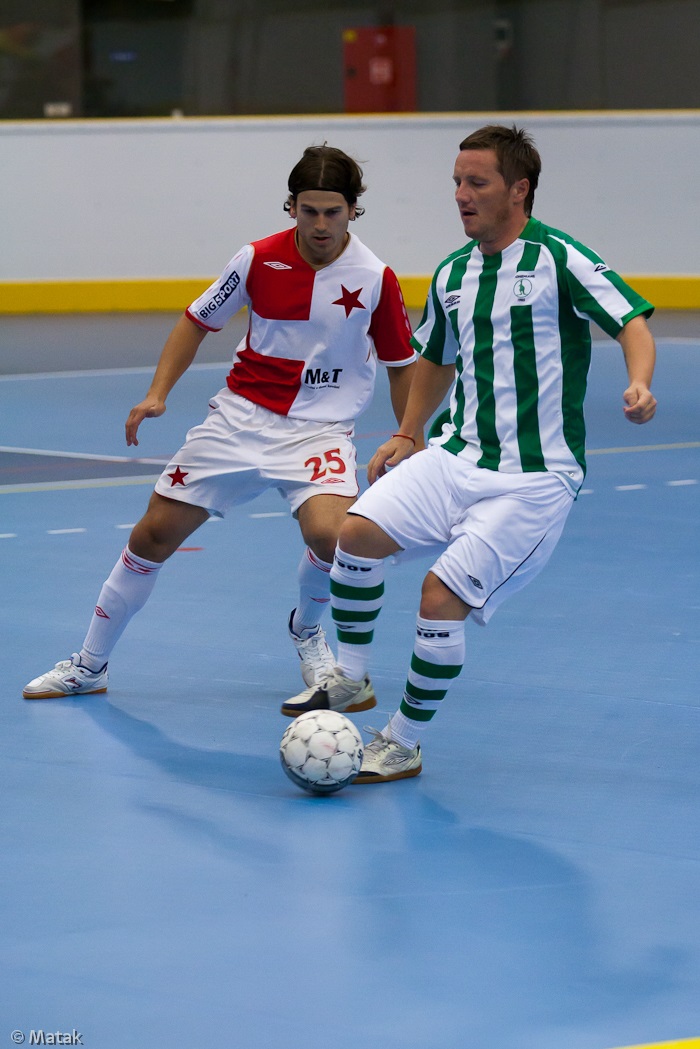 Finále pražského poháru ve futsale Bohemians 1905 - Slavie 3:4 po prodloužení