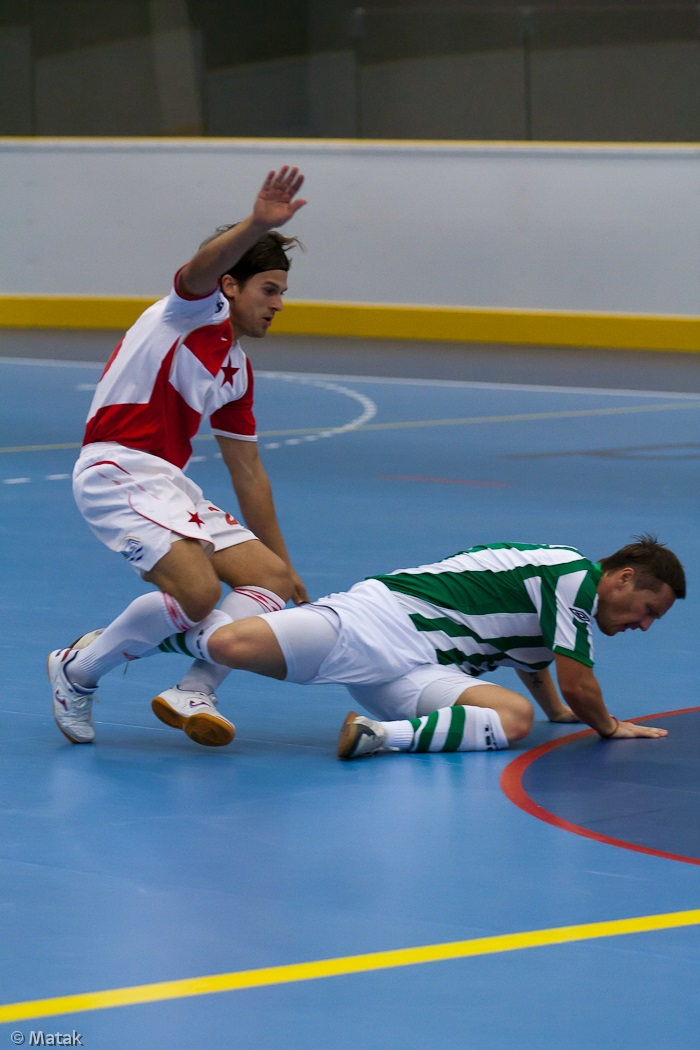 Finále pražského poháru ve futsale Bohemians 1905 - Slavie 3:4 po prodloužení