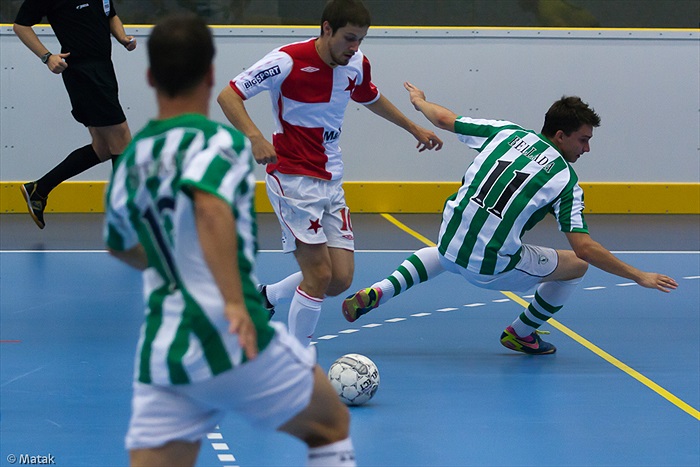 Finále pražského poháru ve futsale Bohemians 1905 - Slavie 3:4 po prodloužení