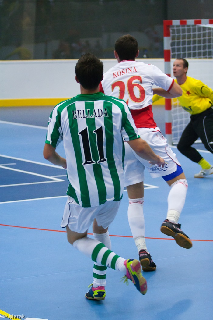 Finále pražského poháru ve futsale Bohemians 1905 - Slavie 3:4 po prodloužení