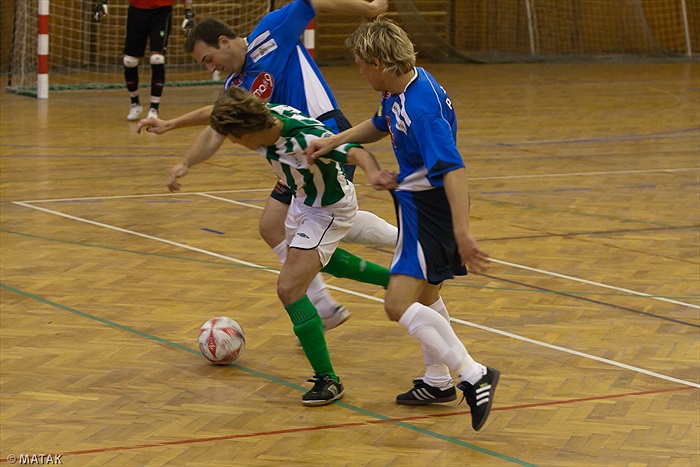Utkání první ligy ve futsale Mělník  - Bohemians 1905 6:2