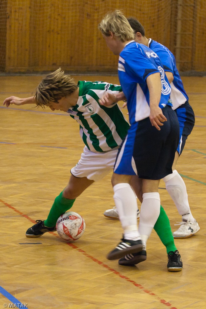 Utkání první ligy ve futsale Mělník  - Bohemians 1905 6:2