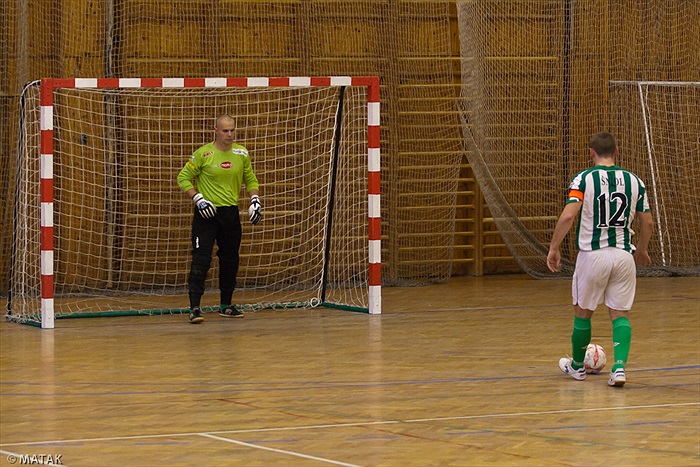 Utkání první ligy ve futsale Mělník  - Bohemians 1905 6:2